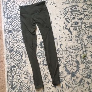 Hunter green Lululemon leggings